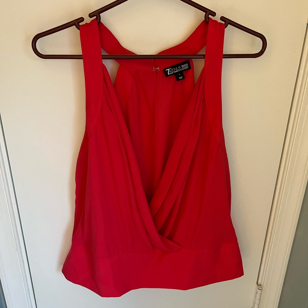 Dark Pink Summer Tank Top